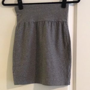 *MOVING SALE* Grey bodycon mini skirt from Aritzia